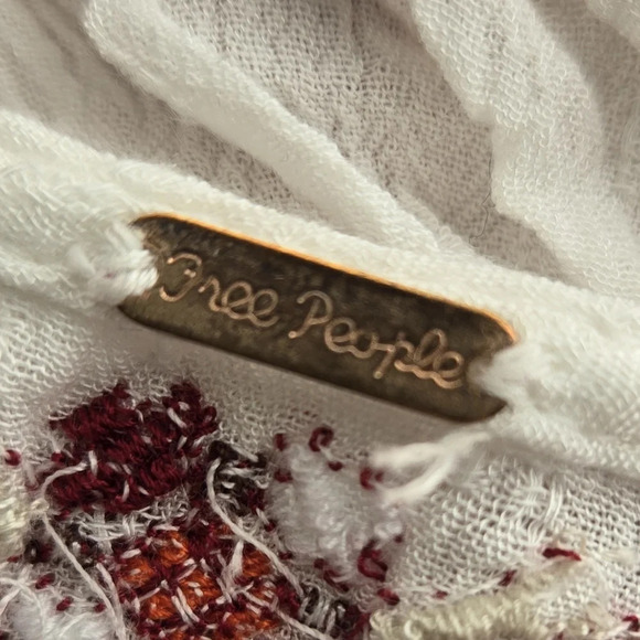 Free People Vintage Peplum Top - Picture 7 of 8